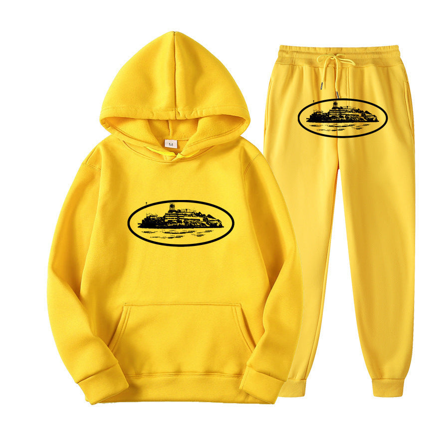Set de Sudadera Holgada Streetwear