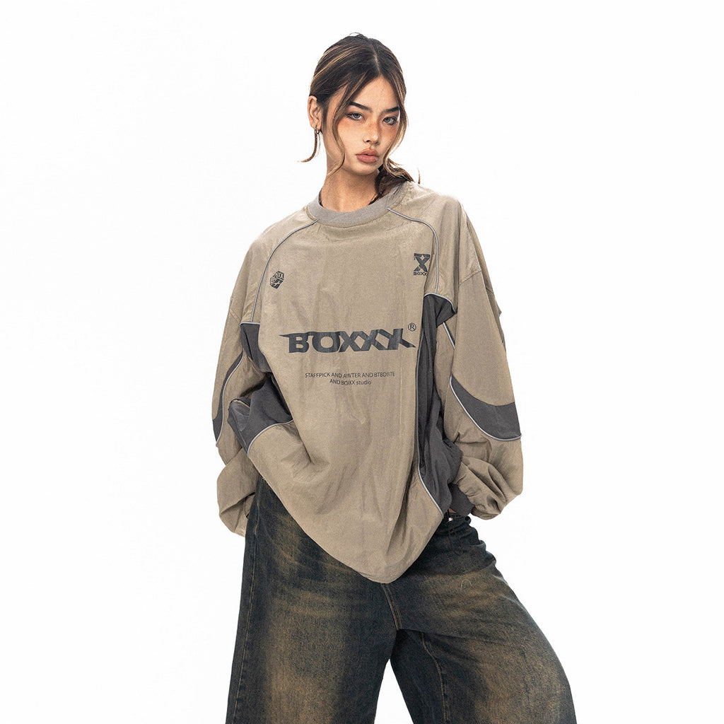 Sudadera Impermeable con Letras