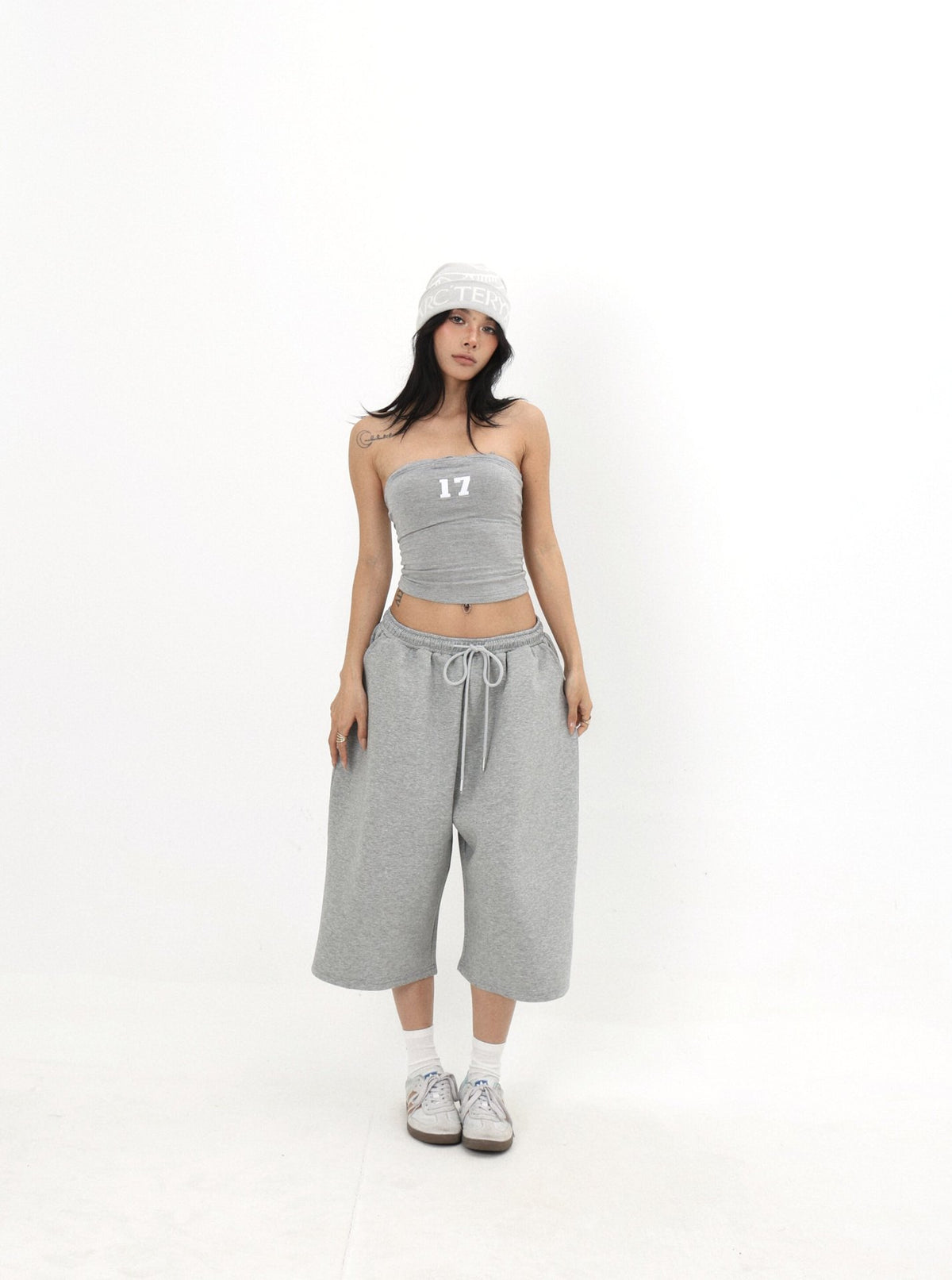 Pantalones Casuales de Pierna Ancha — Mujer