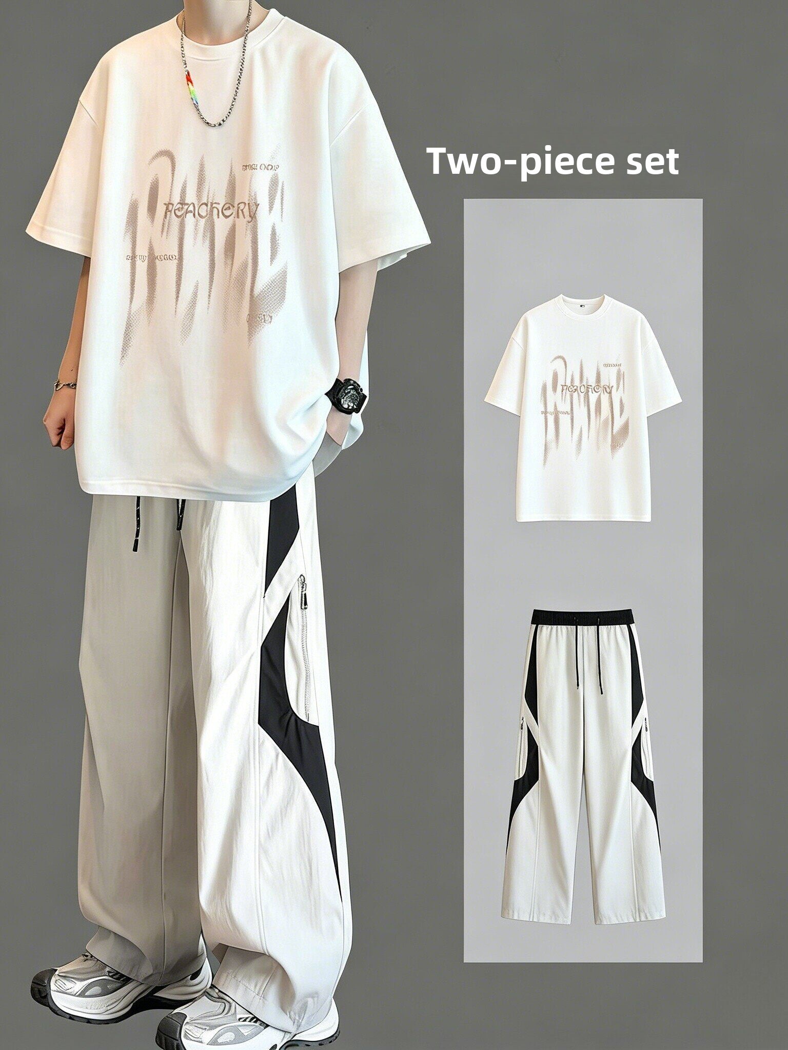 Cotton Casual Sports Set for Teens