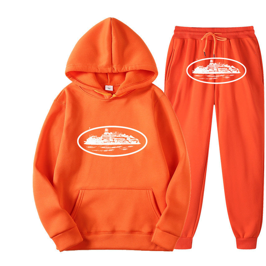 Set de Sudadera Holgada Streetwear