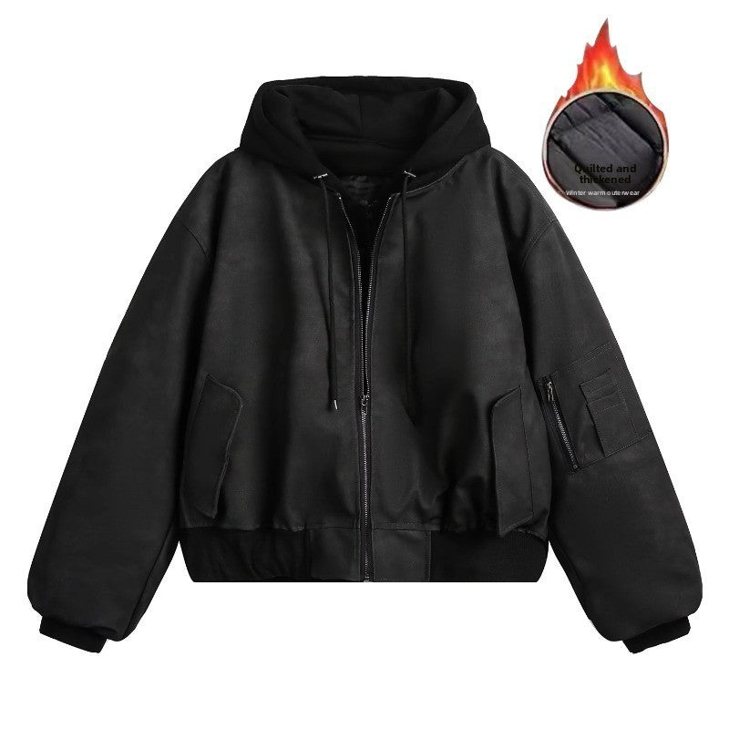 Hooded Cotton Padded Jacket