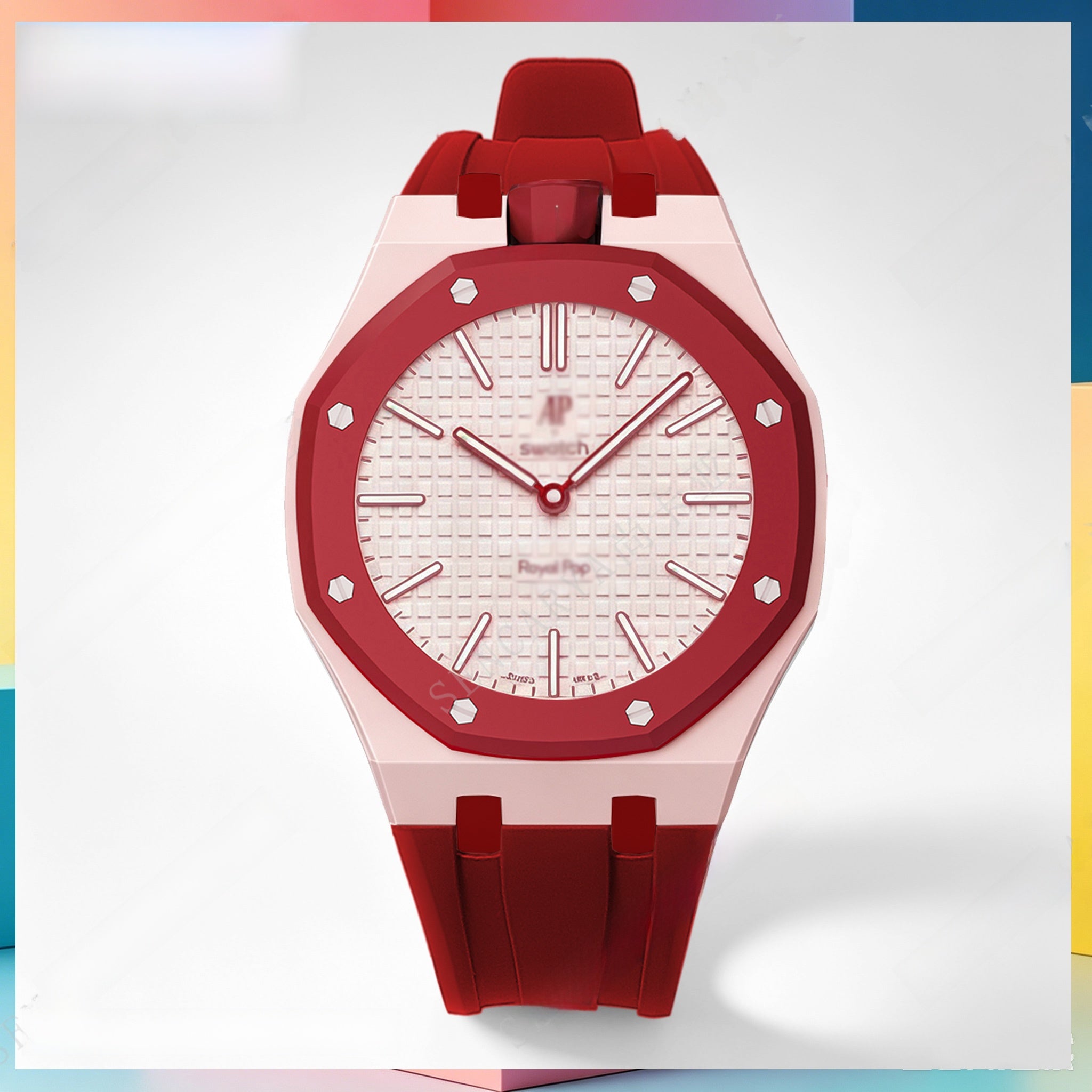 Modified AP Collaboration Swatch Watch Strap Bio-Ceramic