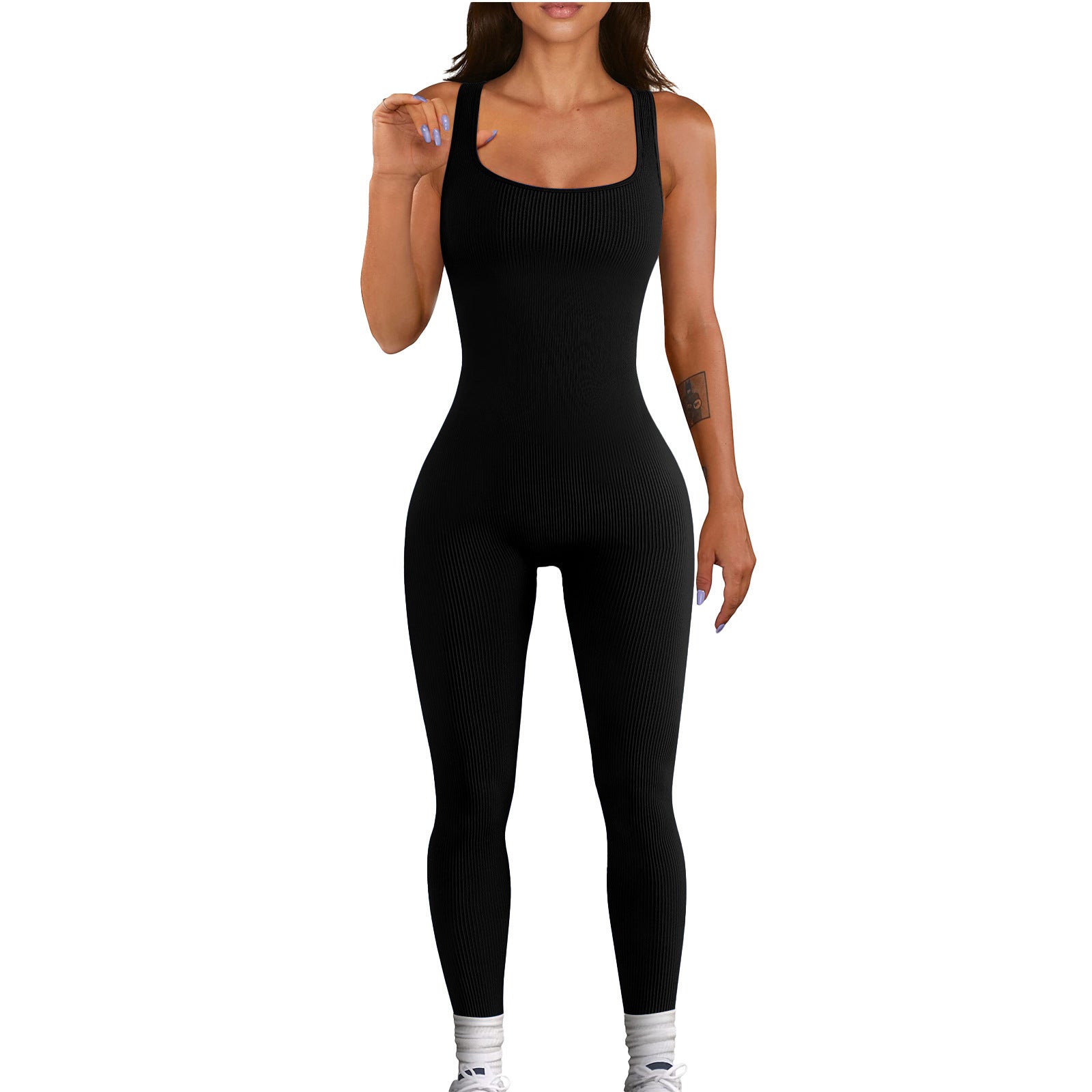 Womens Sleeveless Jumpsuit