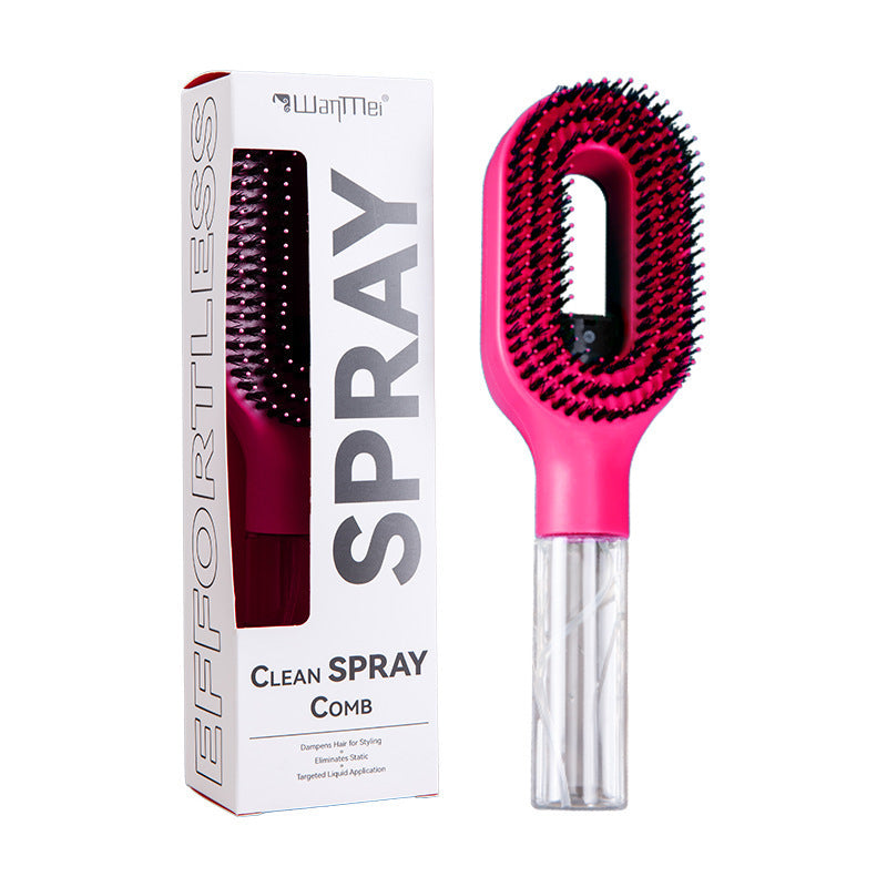 Hair Spray Comb with Mist Function