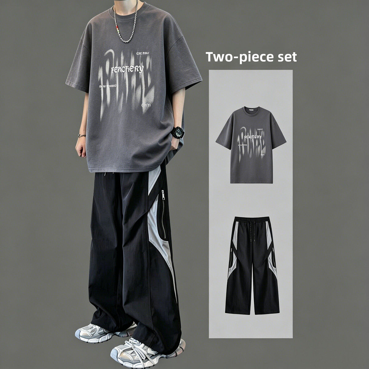 Conjunto Deportivo Casual de Algodón para Jóvenes