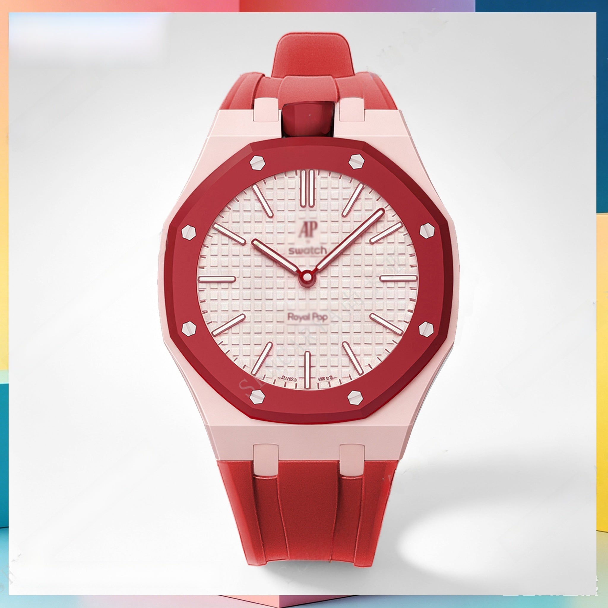 Modified AP Collaboration Swatch Watch Strap Bio-Ceramic