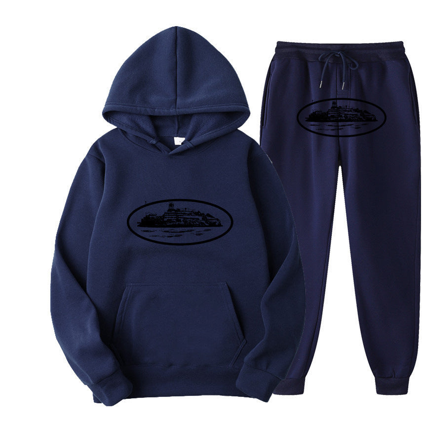 Set de Sudadera Holgada Streetwear