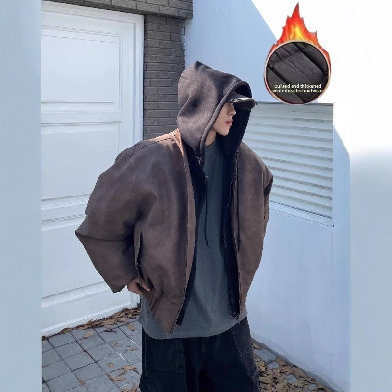 Hooded Cotton Padded Jacket