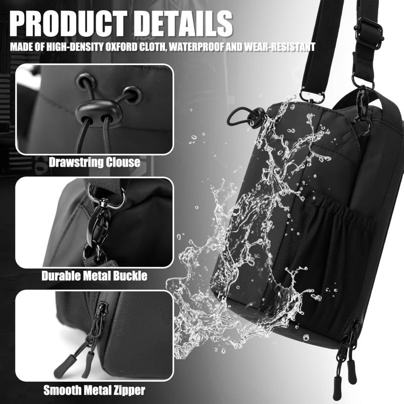 Sports and Fitness Magnetic Water Bottle Bag with Strong Magnets for Gym