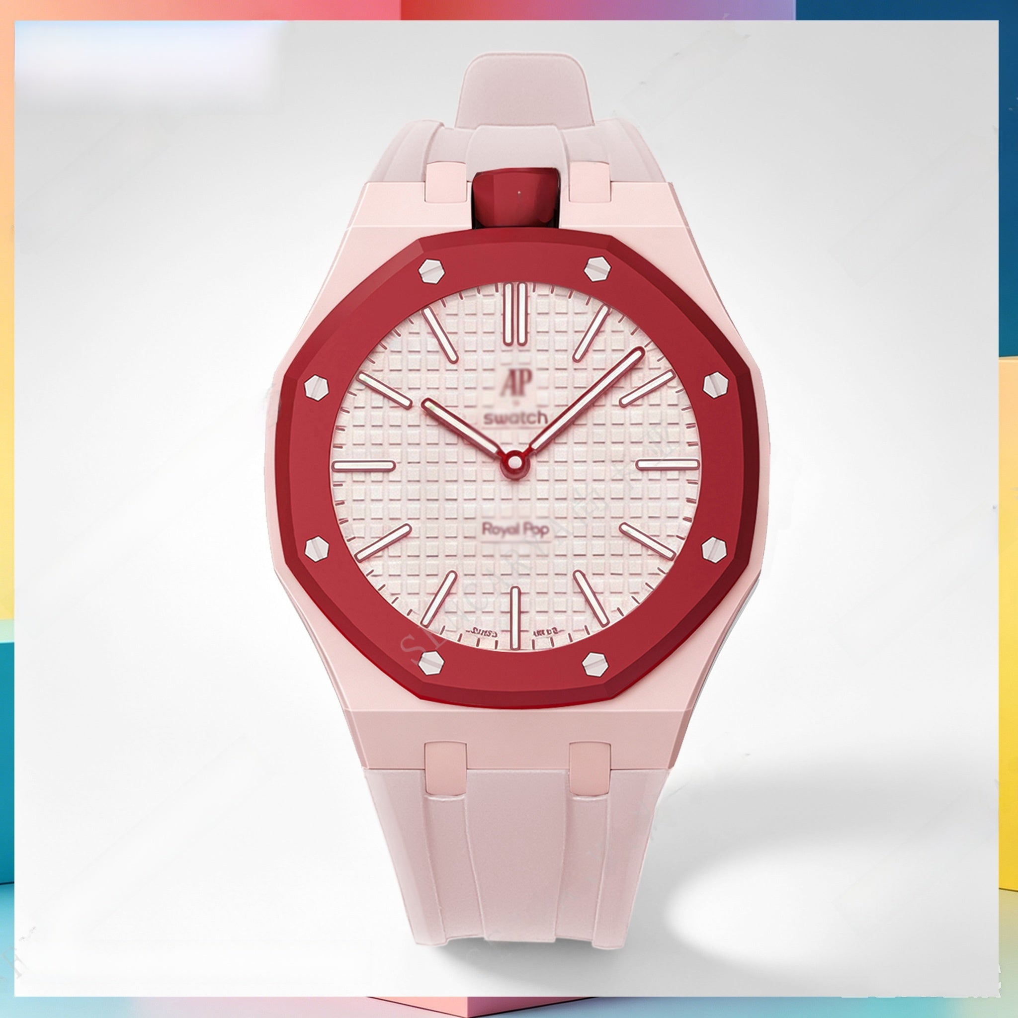 Modified AP Collaboration Swatch Watch Strap Bio-Ceramic