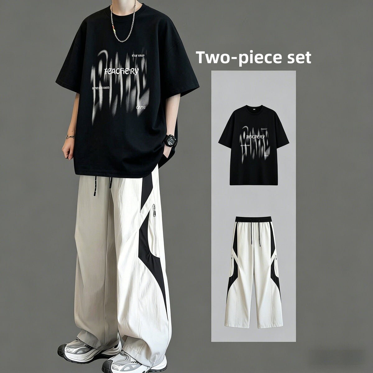 Conjunto Deportivo Casual de Algodón para Jóvenes