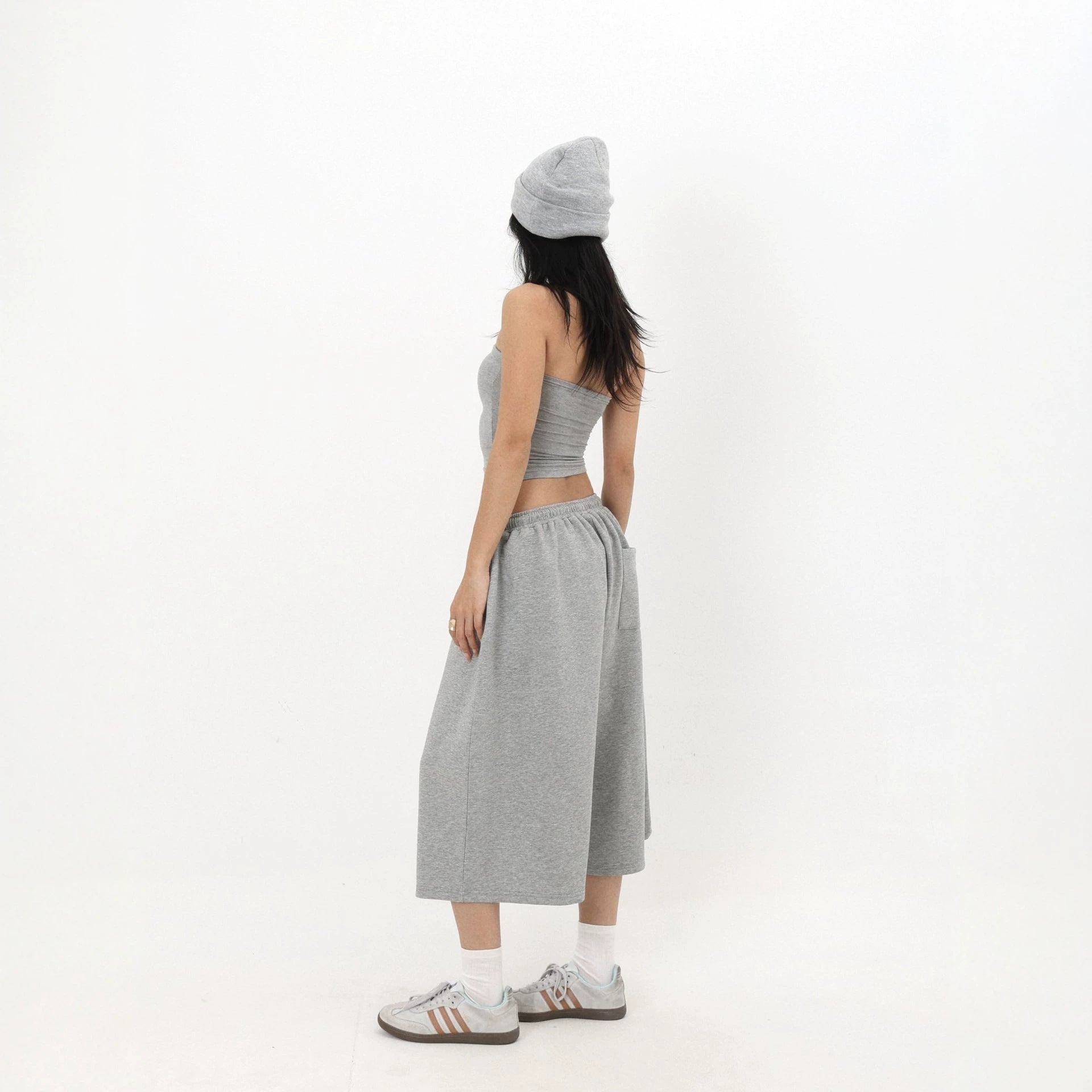 Womens Wide Leg Casual Pants