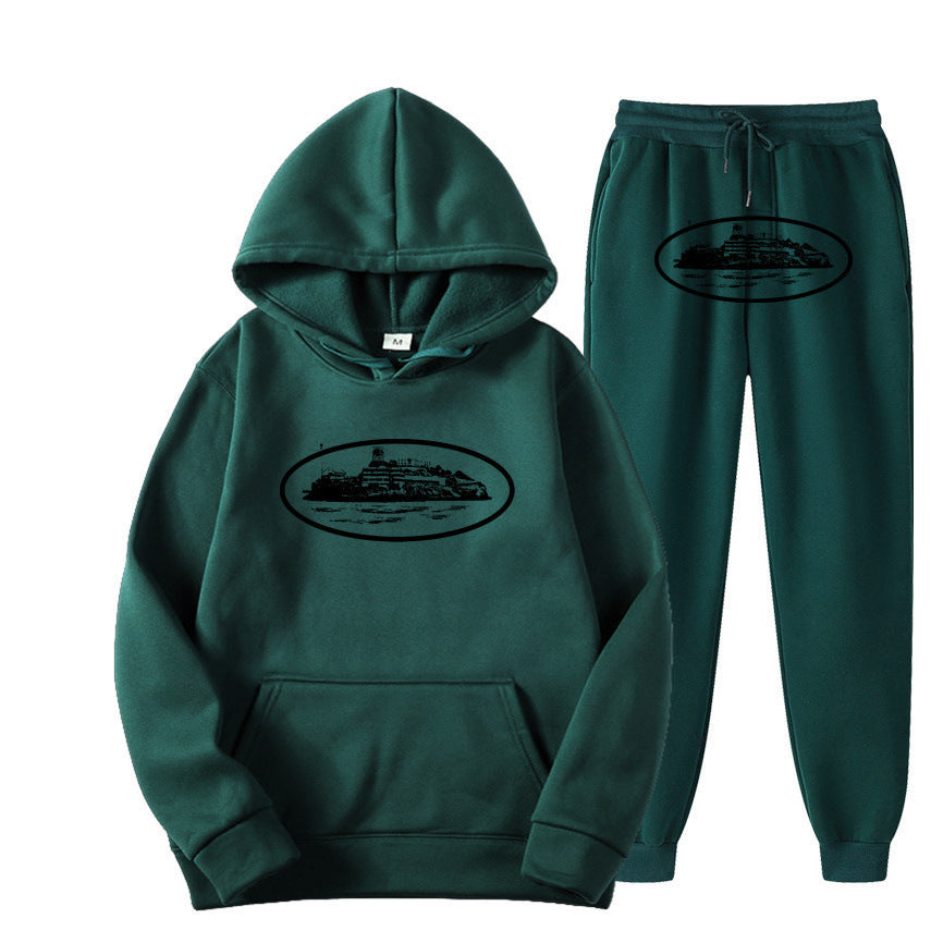 Set de Sudadera Holgada Streetwear