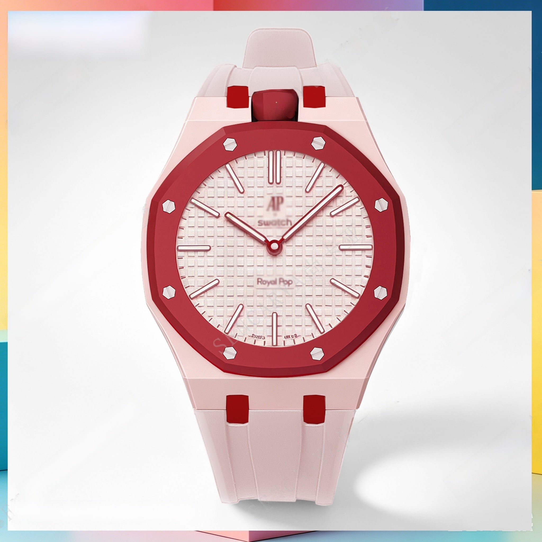 Modified AP Collaboration Swatch Watch Strap Bio-Ceramic