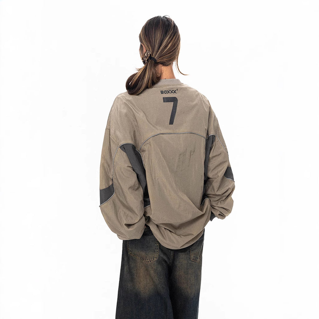 Sudadera Impermeable con Letras