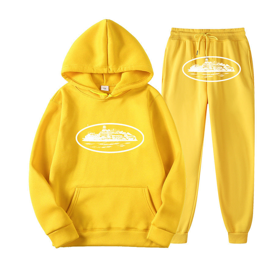 Set de Sudadera Holgada Streetwear
