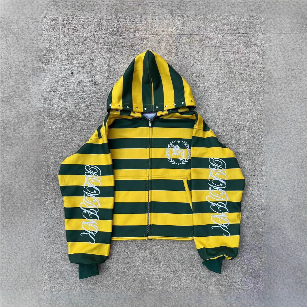 Hoodie con Letras 3D
