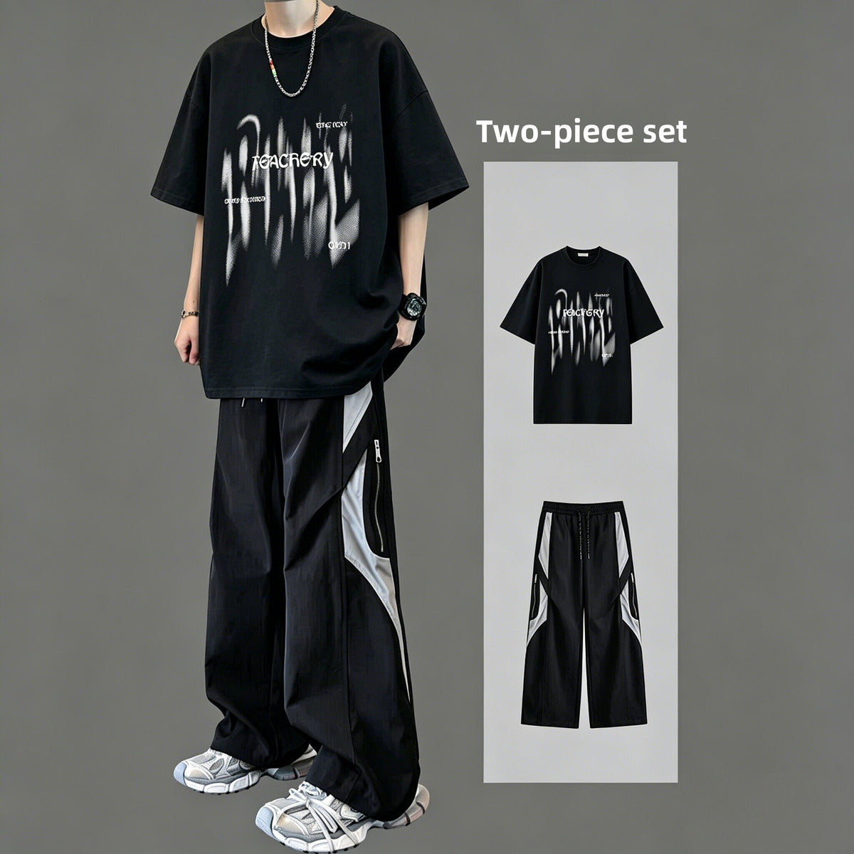 Conjunto Deportivo Casual de Algodón para Jóvenes