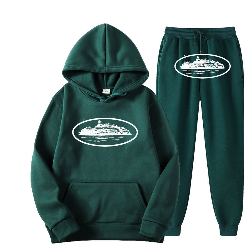 Set de Sudadera Holgada Streetwear